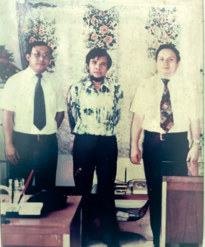 Foto Andy Wiguna, Rama Royani, dan Sudarso Prasetio
